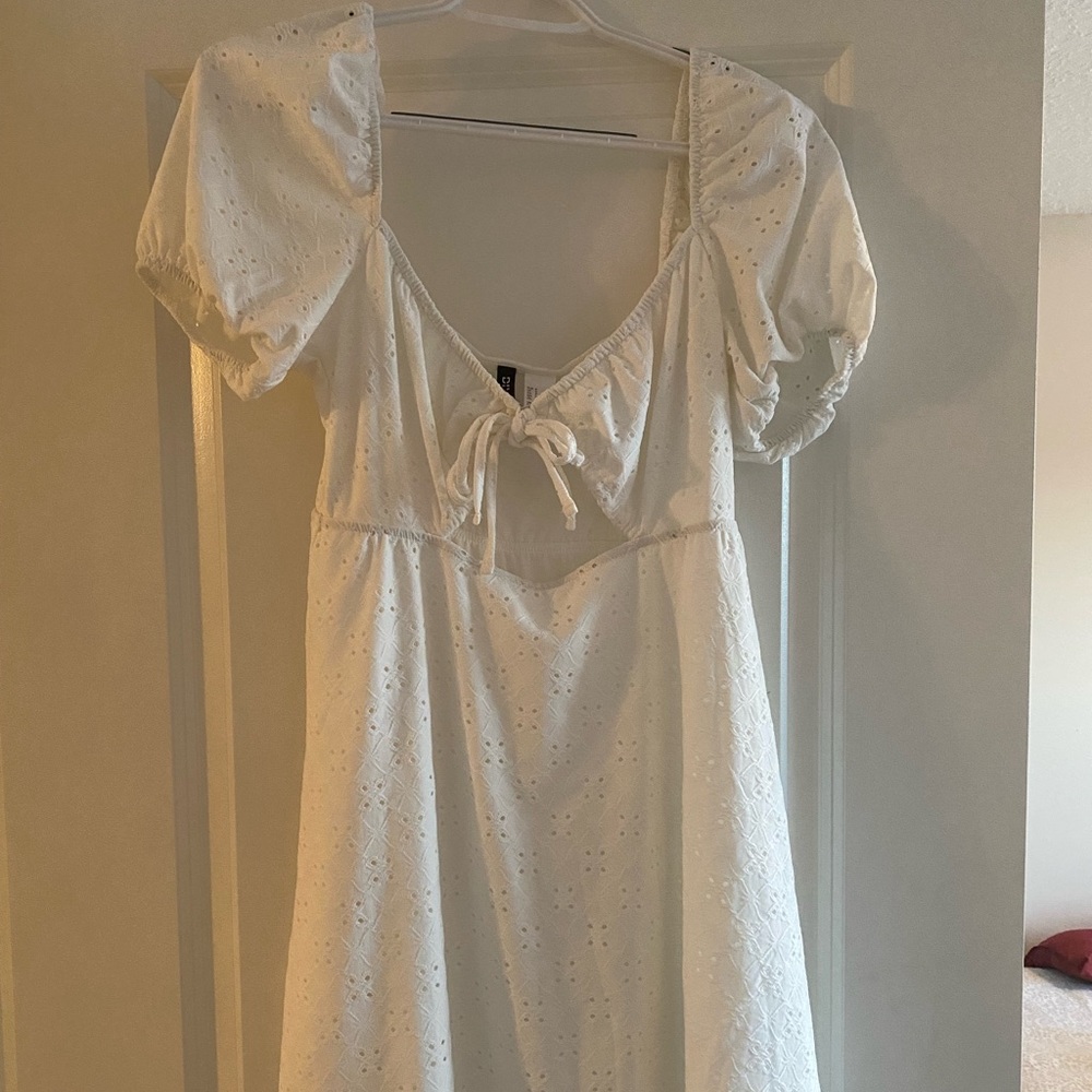 White dress